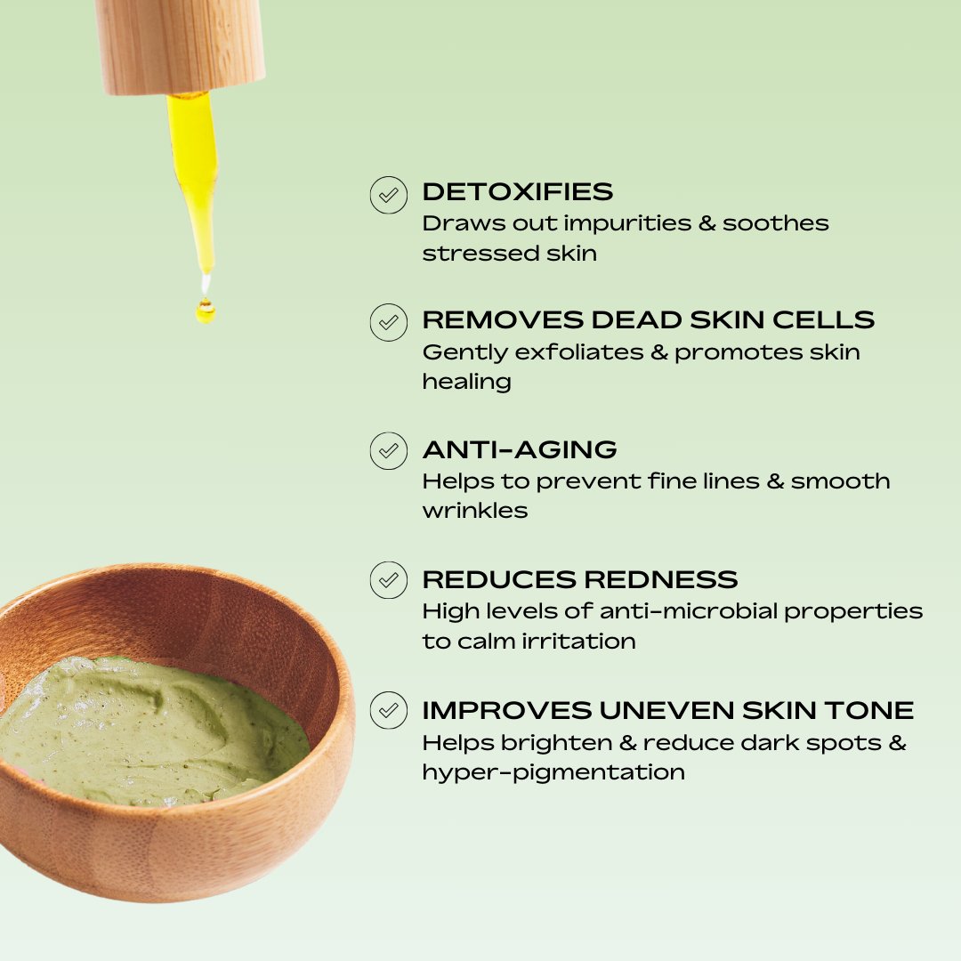 CLAY MASK SET & MASK OIL - PERL Cosmetics