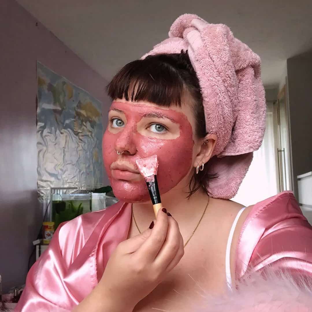 British Pink Clay Mask - Refill - PERL Cosmetics